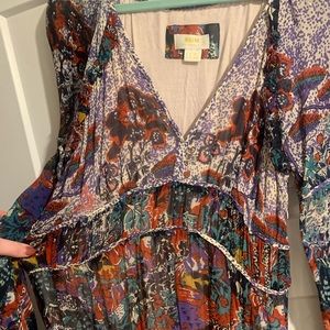 Maeve by Anthropologie Multi-Color, Flowy Midi-Maxi Dress